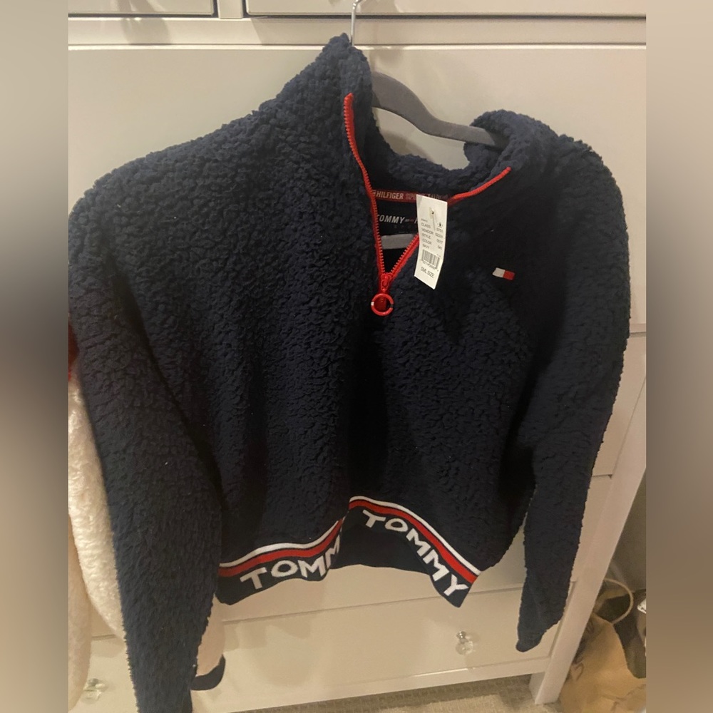 Tommy Hilfiger Sherpa quarter zip
